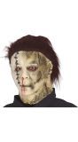 Leatherface masker met haar latex halloween
