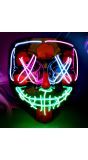 Led Halloween Masker met Verlichting Dames Mannen
