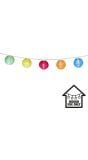 LED Lampionnen Lichtsnoer Multikleur Hawaii 185cm