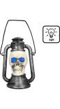 Led Skull Lantaarn 3 Kleuren Halloween