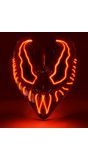 Led Verlicht Monstermasker Rood Dames Heren