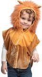 Leeuw Poncho met Afneembare Staart Kinderen
