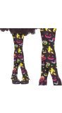 Legging meisjes halloween neon kleuren