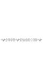 Letterslinger bruiloft just married 2 meter