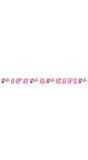 Letterslinger geboorte its a girl 220cm