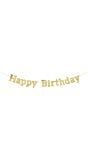 Letterslinger happy birthday glossy black