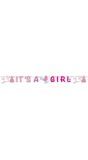 Letterslinger it's a girl geboortje meisje