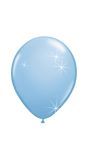 Lichtblauwe basic ballonnen 100 stuks