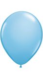 Lichtblauwe basic ballonnen 50 stuks 30cm