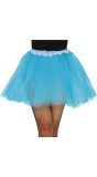 Lichtblauwe Glitter Tutu Dames