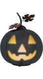 Lichtgevende Zwarte Halloween Pompoen