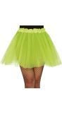 Lichtgroene Glitter Tutu Dames