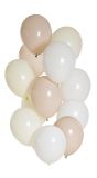Lichtkleurige verjaardag ballonnen