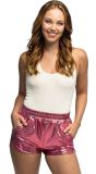 Lichtroze Disco Hotpants Dames