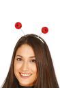 Lieveheersbeestje haarband