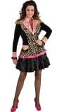 Luxe paradejas vrouw panter