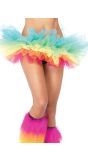 Luxe regenboog tutu