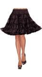Luxe Zwarte Hoepelrok Petticoat
