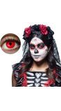 Maandlenzen Uv Flash Rood Halloween