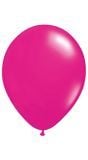 Magenta roze basic ballonnen 100 stuks