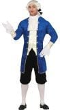 Markies blauwe outfit heren