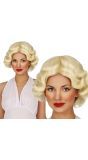 Marylin Monroe Pruik