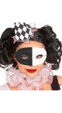 Maskerade masker zwart wit