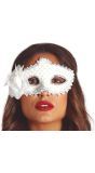 Masquerade Oogmasker Wit
