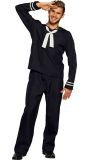 Matroos shirt met broek heren blauw
