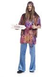 Meerkleurig jaren 60 hippie pak