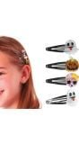 Meerkleurige Halloween Haarclip Set 3 Stuks