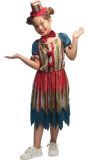 Meisjes Halloween Jurk Multikleur Grappige Clownette