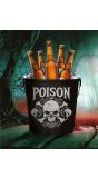 Metalen koelemmer 'Poison' halloween