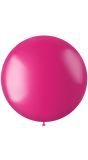 Metallic XL ballon roze