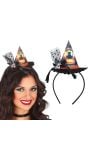 Mini heksenhoed kat haarband hallowen