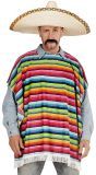 Multikleurige Mexicaanse Poncho