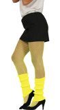 Neon Gele Beenwarmers