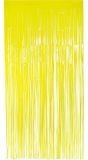 Neon gele foliegordijn