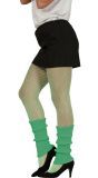 Neon groene beenwarmers
