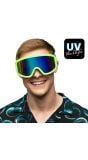 Neon Groene Skibril Festival