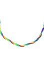 Neon multikleurige ketting