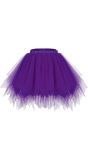 Neon Paarse Dames Tutu met Binnenzak