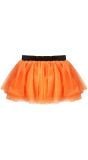 Neon rokje oranje