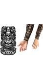 Nep Tattoo Halloween Killer Pompoen