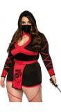 Ninja pakje dames plus size