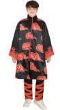 Ninja Zwart Rood Wolken Outfit Jongens 14-16 Jaar
