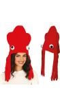 Octopus Hoed Rood