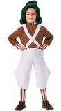 Oempa Loempa Outfit Sjakie en De Chocoladefabriek Wonka