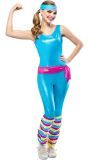 Officieel Barbie Sport Outfit Blauw Dames