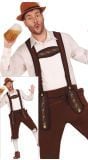 Oktoberfest Duitse Lederhosen Bruin